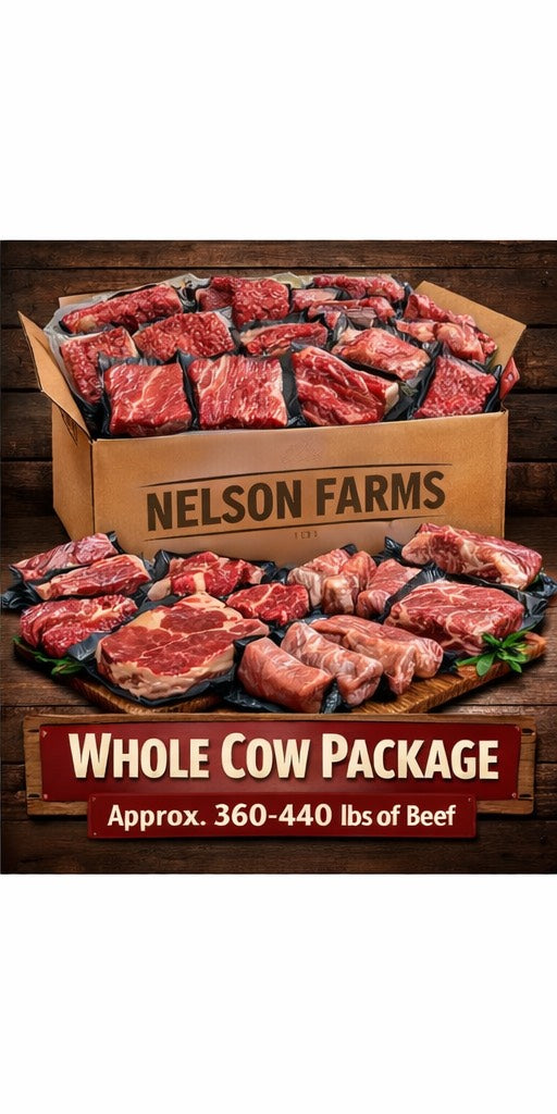 Whole Cow Beef Package